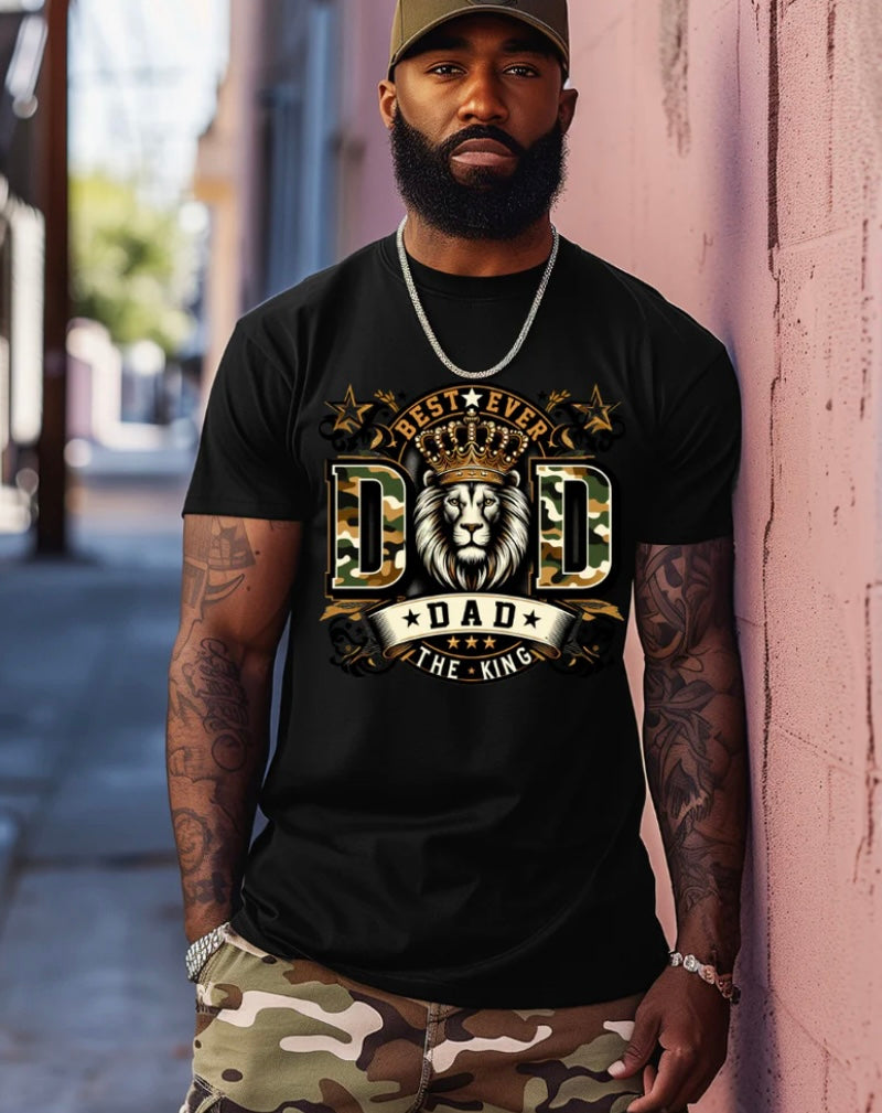 Best Dad Ever- The King T-shirt